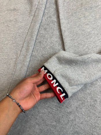 Moncler Cuff Stripe Sweatpants Grey (USED)