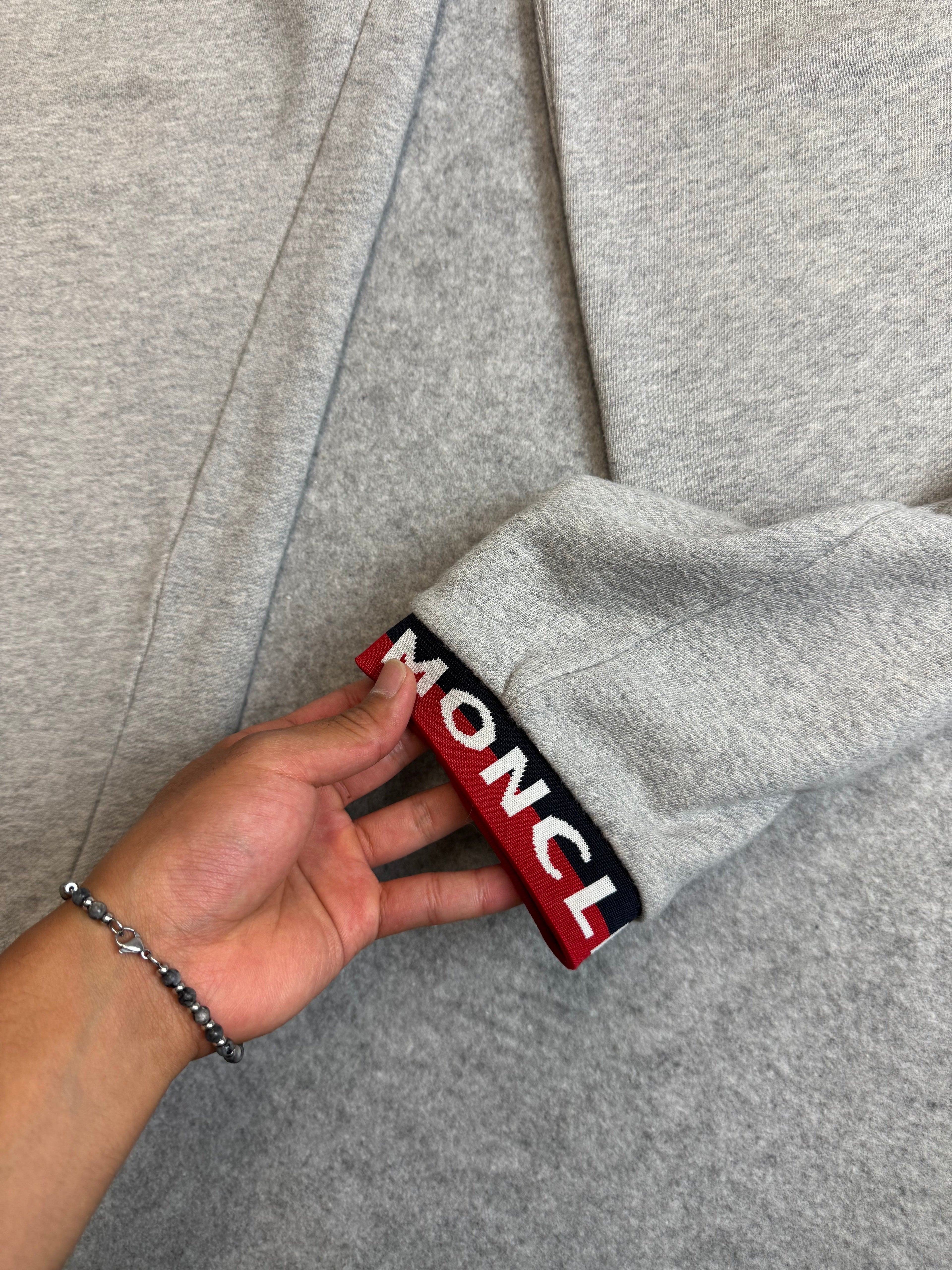 Moncler Cuff Stripe Sweatpants Grey (USED)