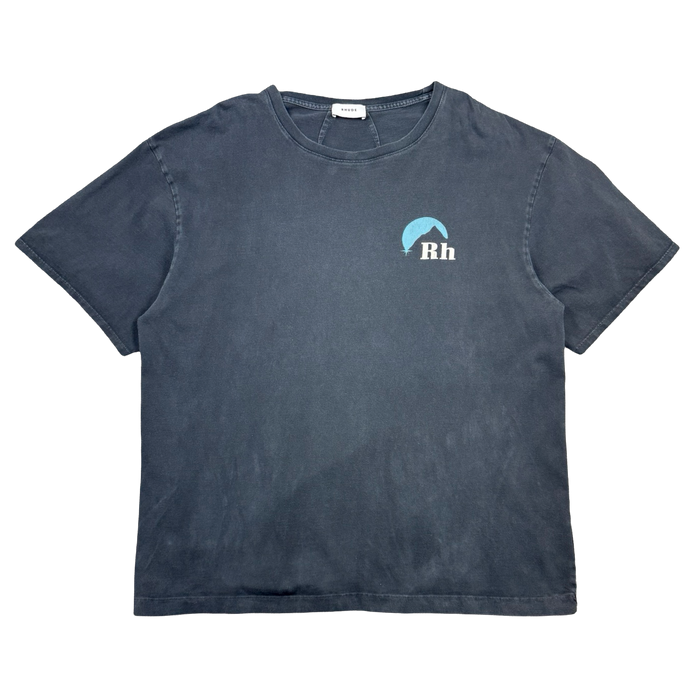 Rhude Moonlight Tee Navy (USED) | Vitnage Clothing Store Canada