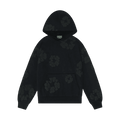 Denim Tears Cotton Wreath Hoodie Black Monochrome