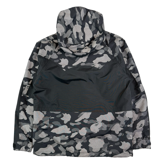 BAPE Reflector Camo Snowboard Jacket Black/Grey (USED) | Vitnage Clothing Store Canada