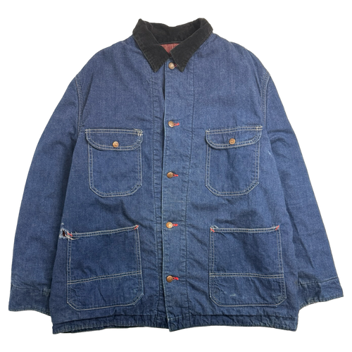 Vintage Big Mac Wool Lined Denim Jacket | Vintage Clothing Store Canada