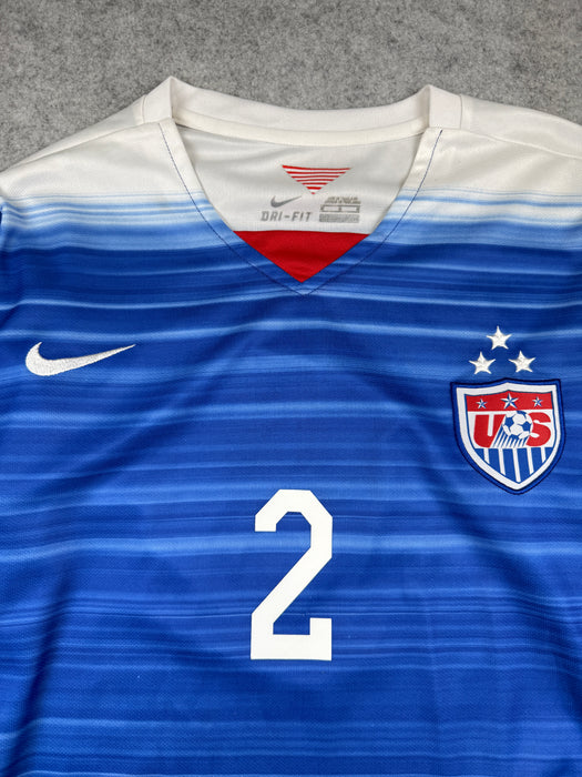 Nike Team USA DeAndre Yedlin 2015 Away Jersey Blue | Vitnage Clothing Store Canada