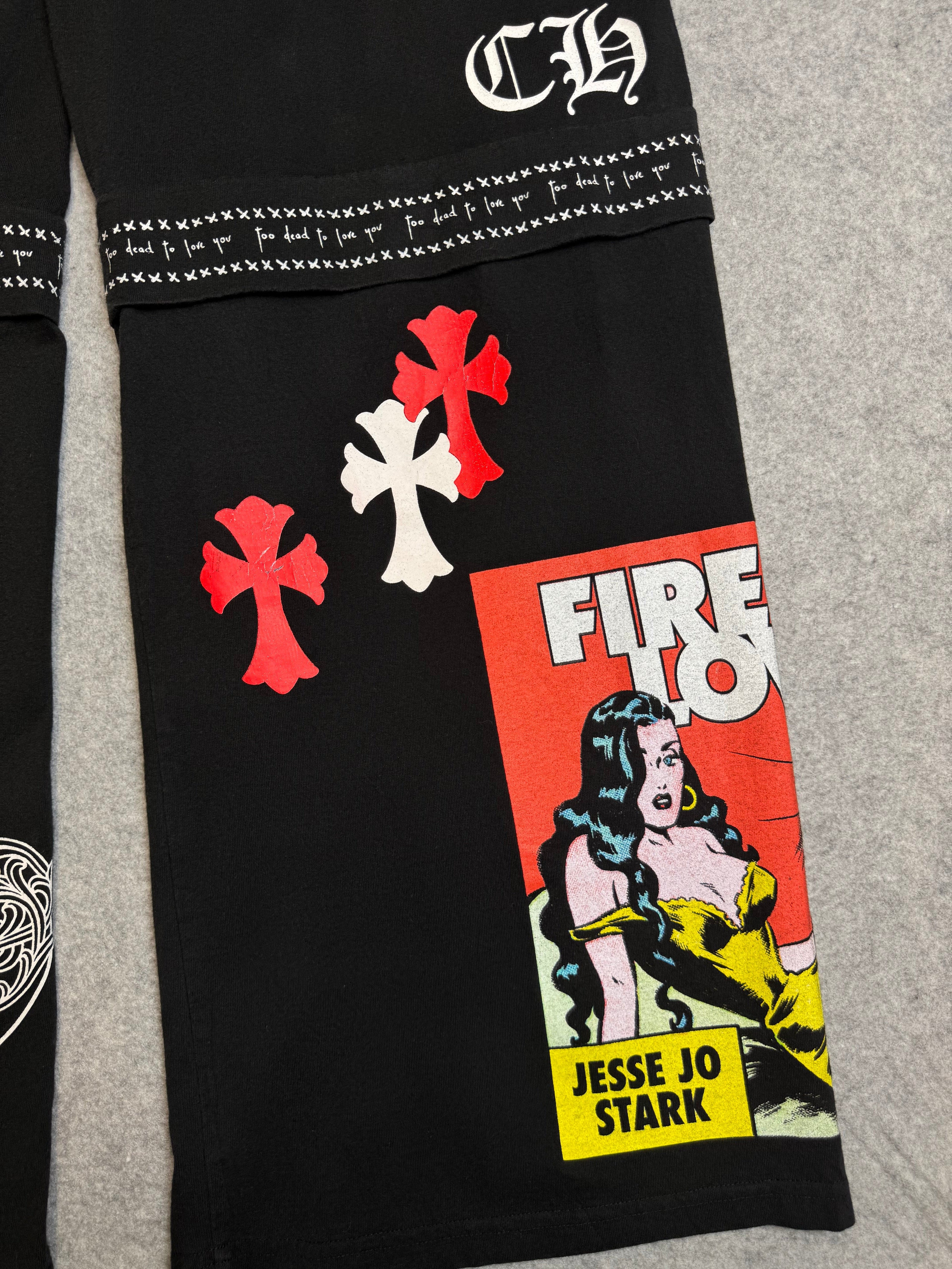 Chrome Hearts Deadly Doll Sweatpants Black