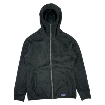 Women's Patagonia Hooded Fleece Jacket Black