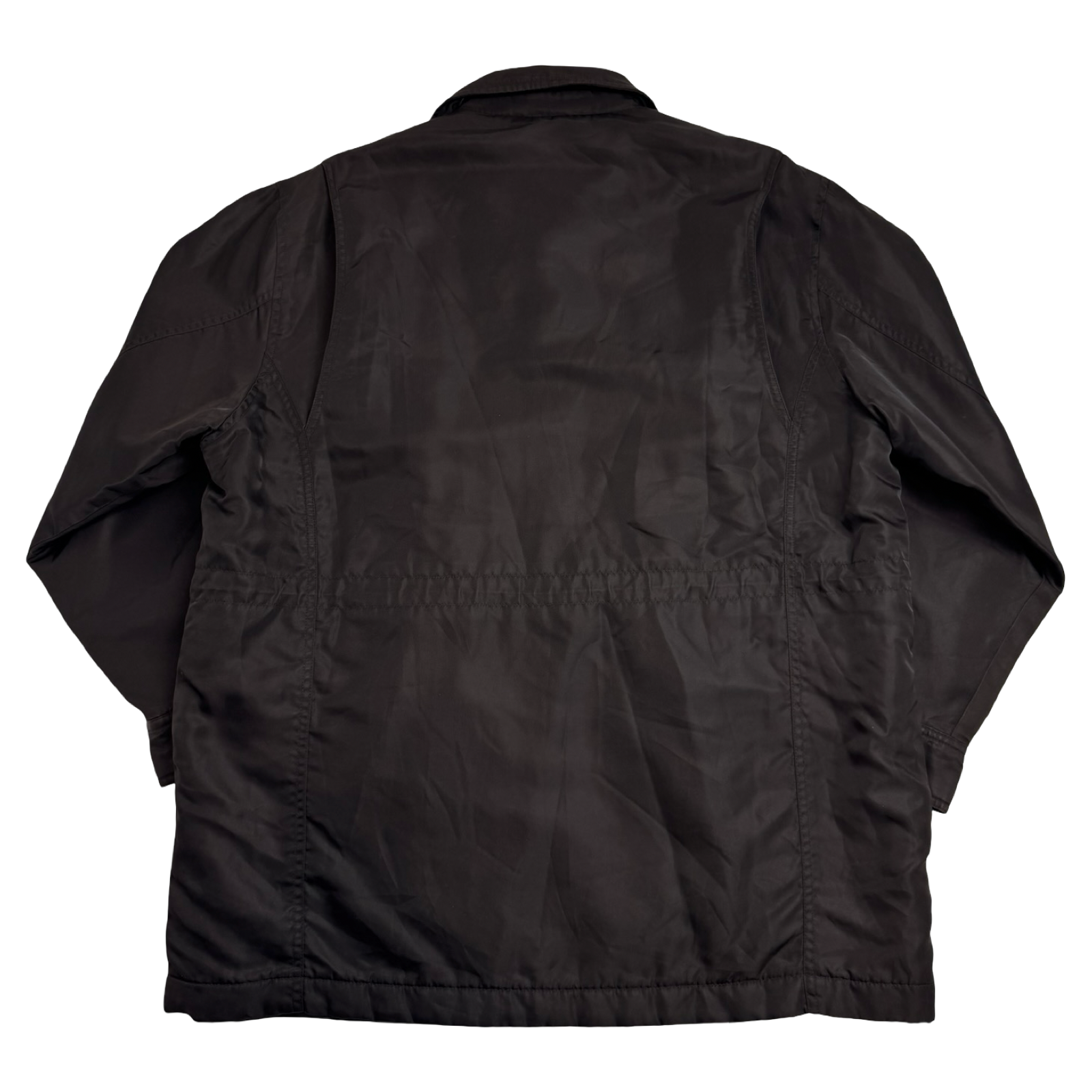 Vintage Balenciaga Paris Nylon Chore Jacket Brown
