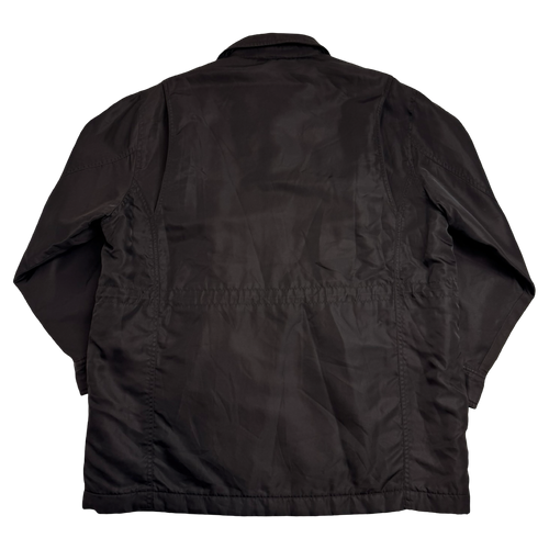 Vintage Balenciaga Paris Nylon Chore Jacket Brown | Vintage Clothing Store Canada