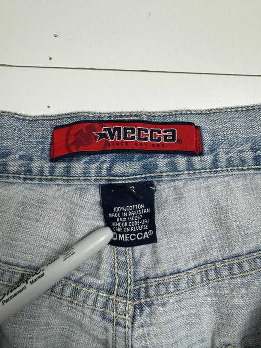 (36) Vintage 2000s Mecca Denim Shorts | Vitnage Clothing Store Canada