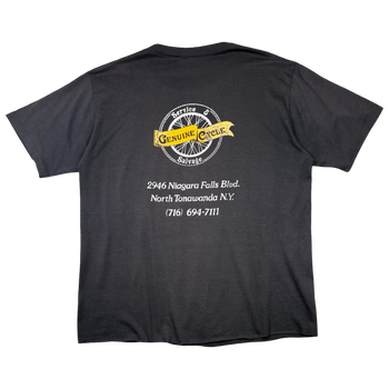 Vintage Harley Davidson The Best Way To See New York Tee Black