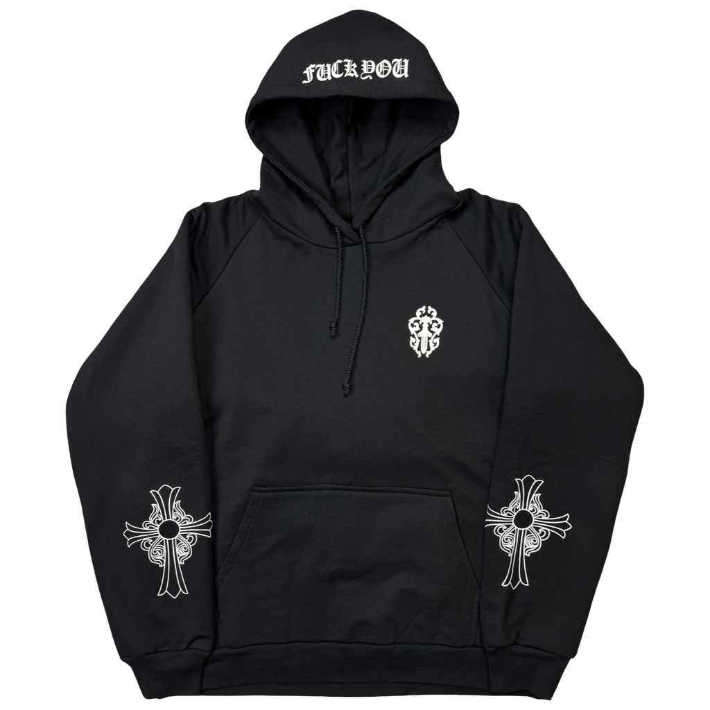 Vintage Chrome Hearts Thermal Lined Hoodie