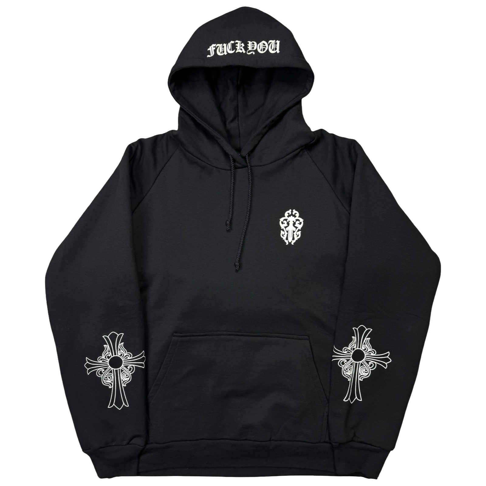 Vintage Chrome Hearts Thermal Lined Hoodie