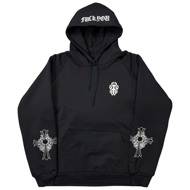 Vintage Chrome Hearts Thermal Lined Hoodie