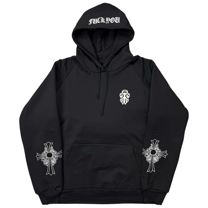 Vintage Chrome Hearts Thermal Lined Hoodie | Vitnage Clothing Store Canada