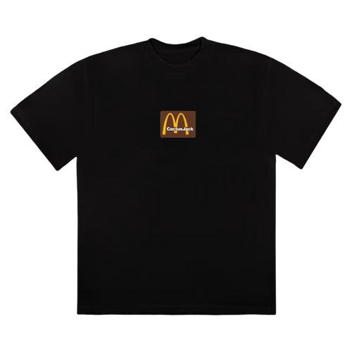 Travis Scott Mcdonalds Tee Black/Brown | Vintage Clothing Store Canada