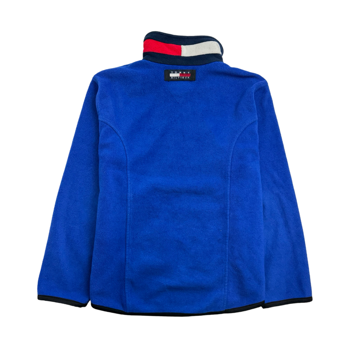 Vintage Tommy Hilfiger Quarter Zip Fleece Navy | Vitnage Clothing Store Canada