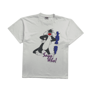 Vintage '95 Looney Tunes Sylvester Tee White