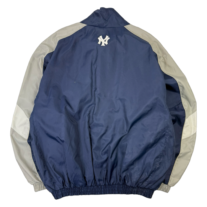 Vintage New York Yankees Spell Out Windbreaker | Vitnage Clothing Store Canada