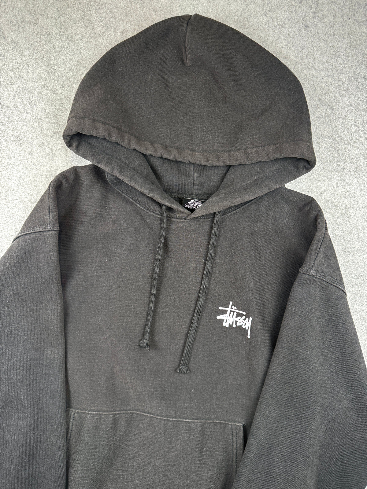 Stussy Basic Hoodie Black (USED)