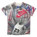 Vintage 90s Nike Michael Jordan Spiral AOP Tee