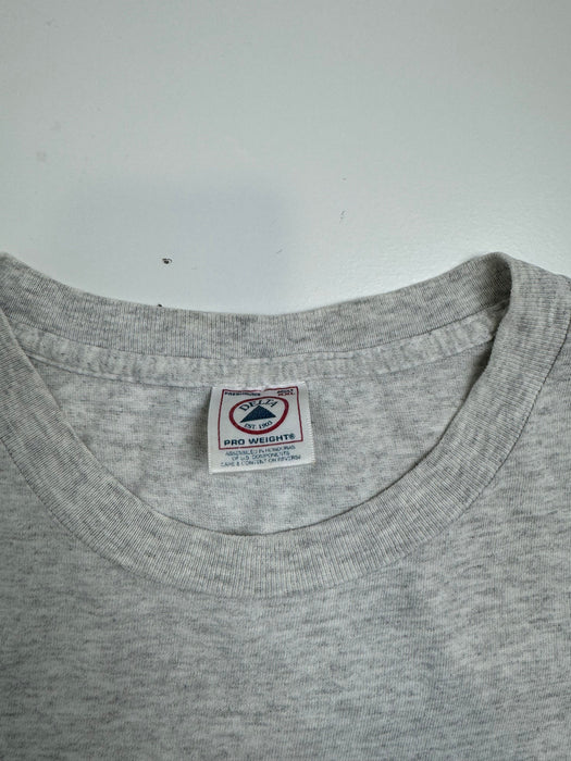 (XXL) Vintage Michigan Football Tee Light Grey | Vitnage Clothing Store Canada
