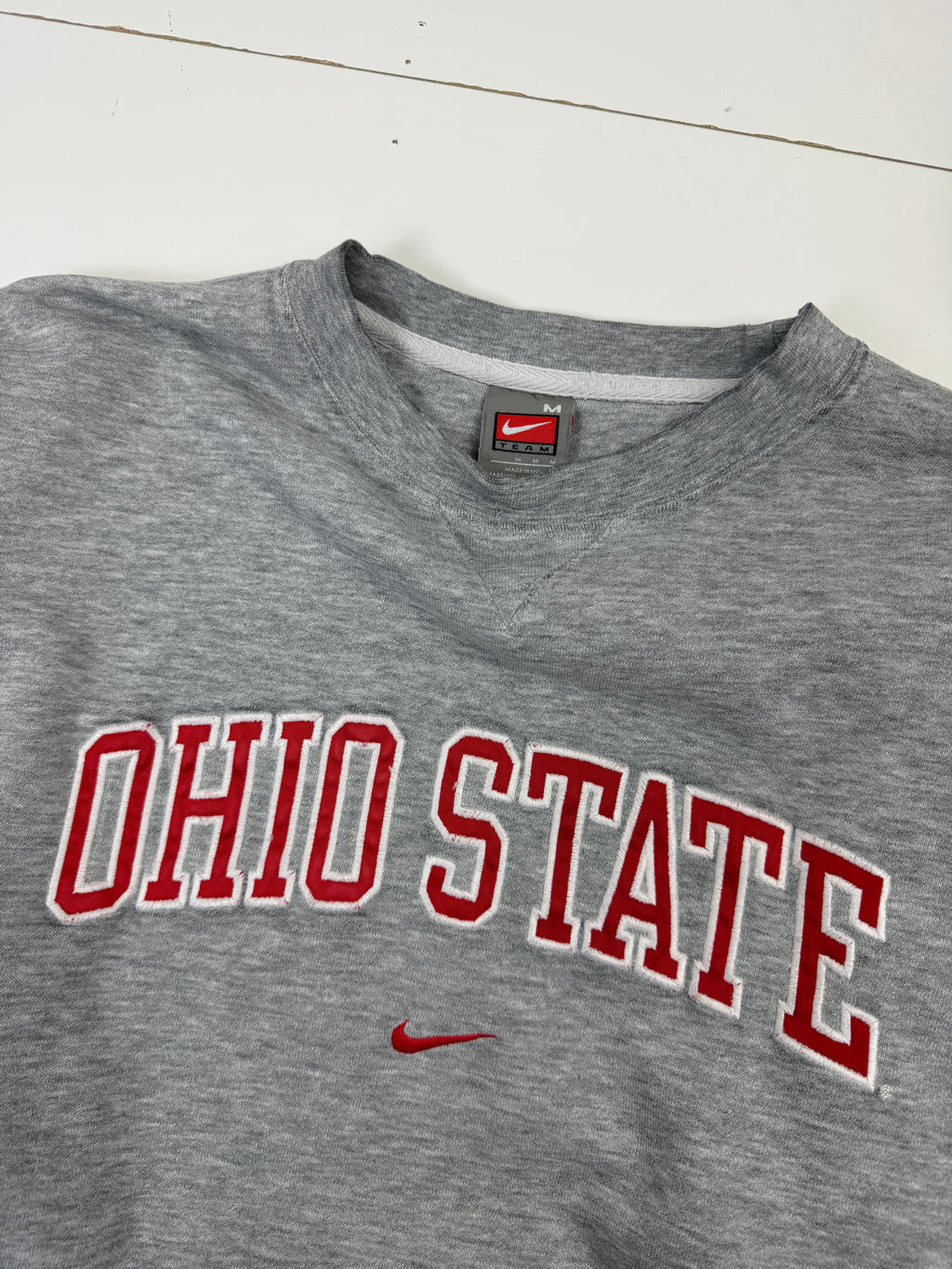 Vintage Nike Ohio State Sweatshirt Grey