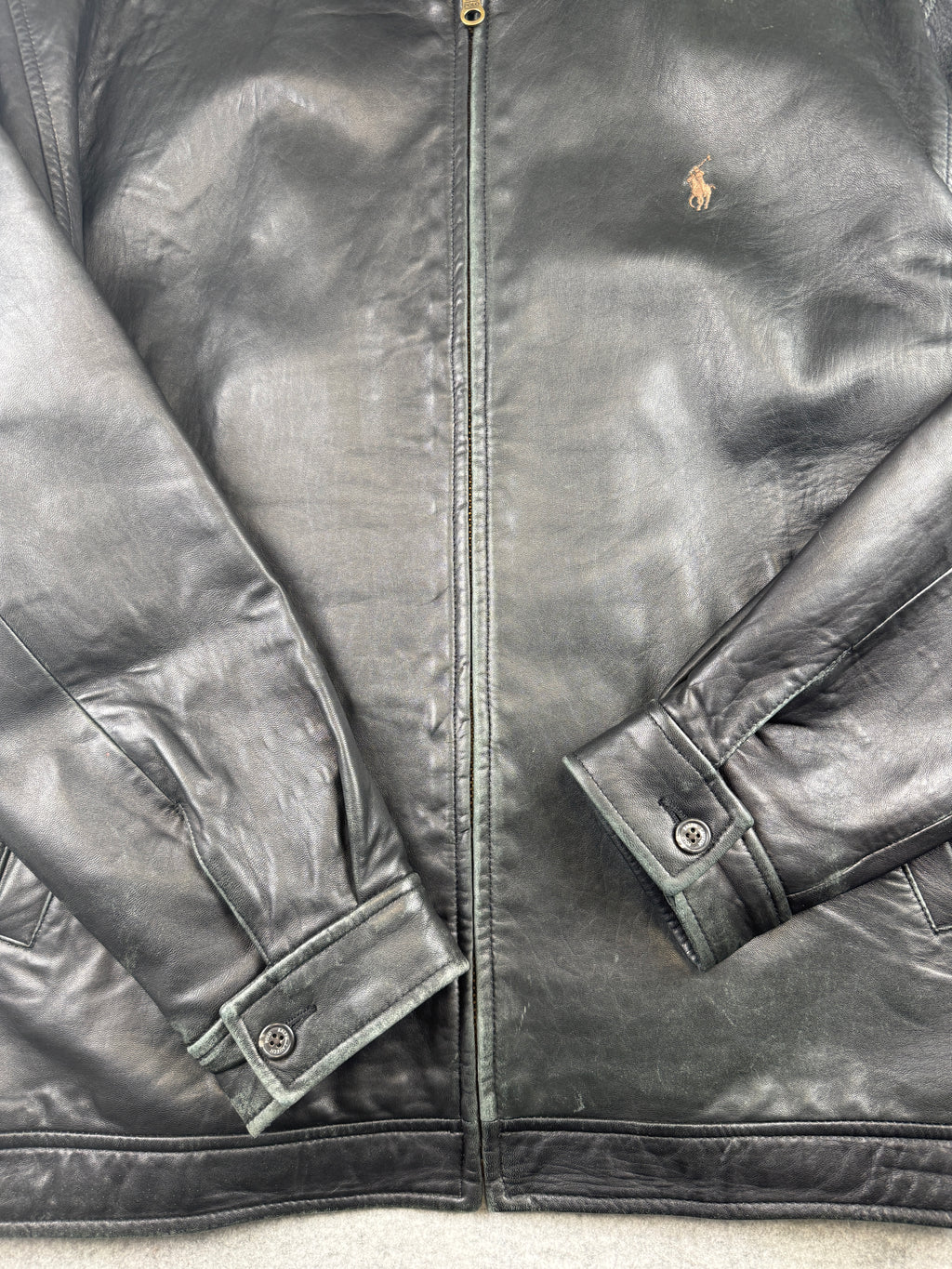 Vintage Polo Ralph Lauren Leather Jacket