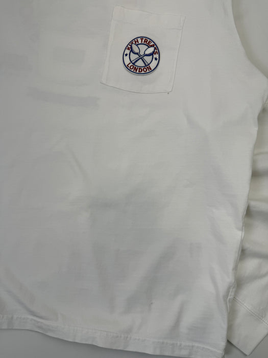 KITH Treats London Academy L/S Tee White (USED) | Vitnage Clothing Store Canada
