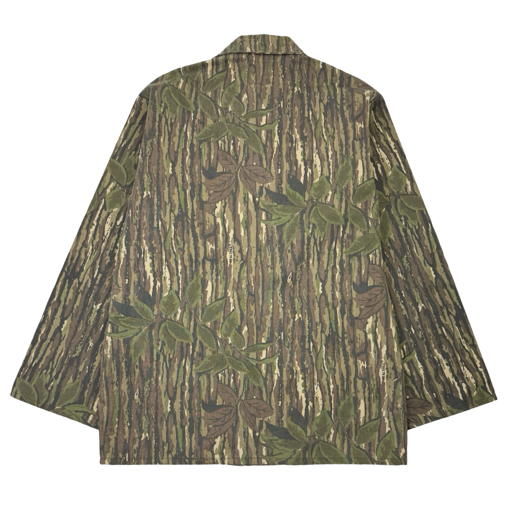 Vintage Ranger Realtree Leaf Camo Canvas Overshirt