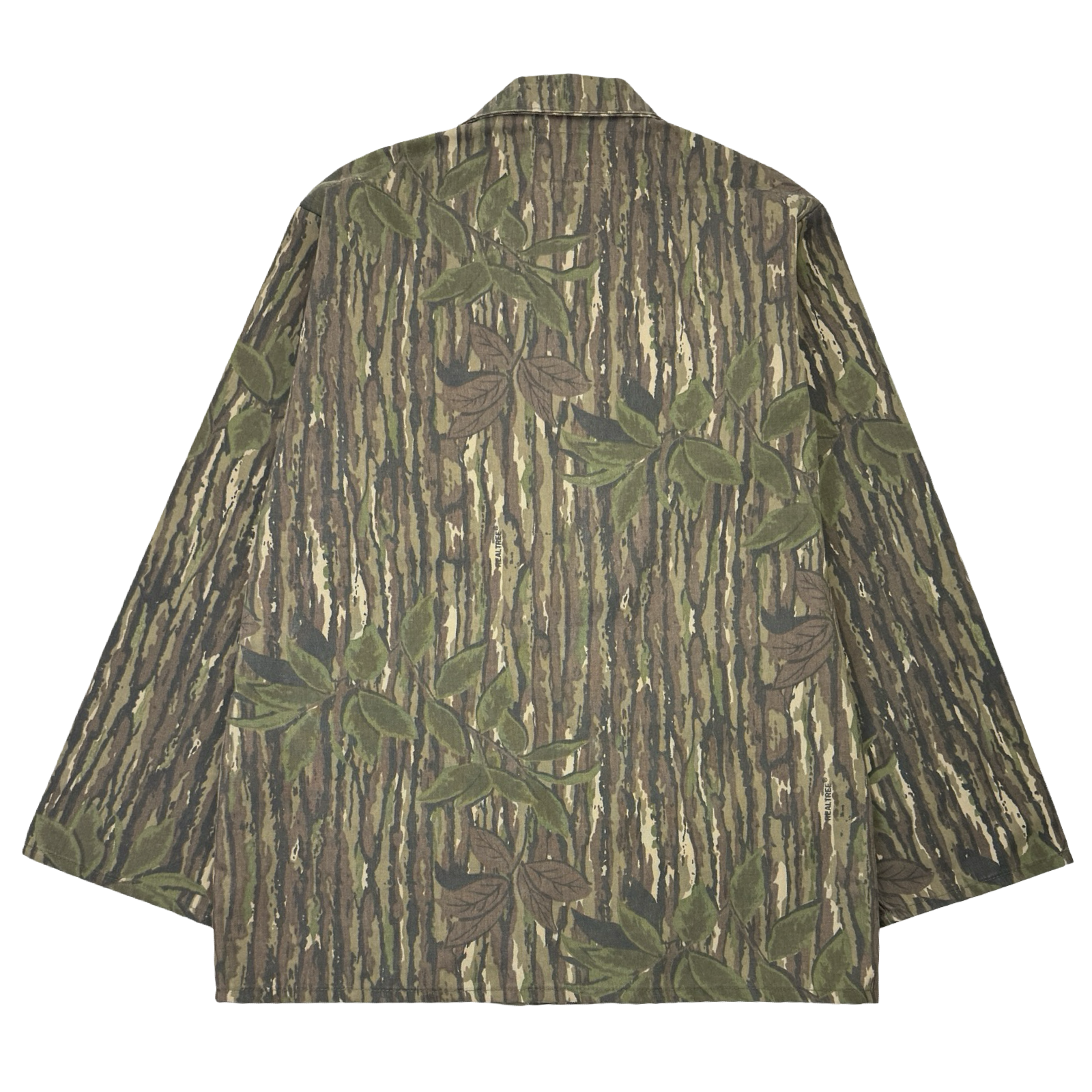 Vintage Ranger Realtree Leaf Camo Canvas Overshirt