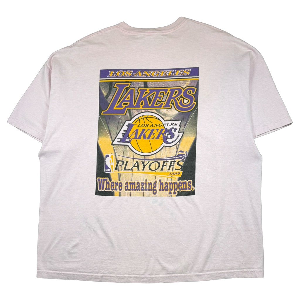 2009 Los Angeles Lakers Pacific Division Champions Tee Pink