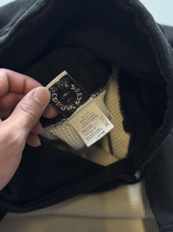 Vintage Chrome Hearts Scroll Logo Tonal Hoodie
