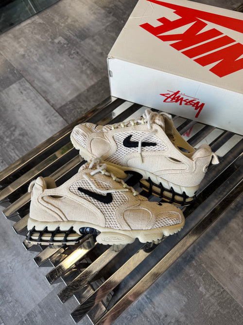 Nike Air Zoom Spiridon Cage 2 Stussy Fossil (USED) | Vintage Clothing Store Canada