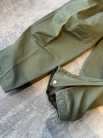 Gucci GG Cotton Ripstop Cargo Pants Green