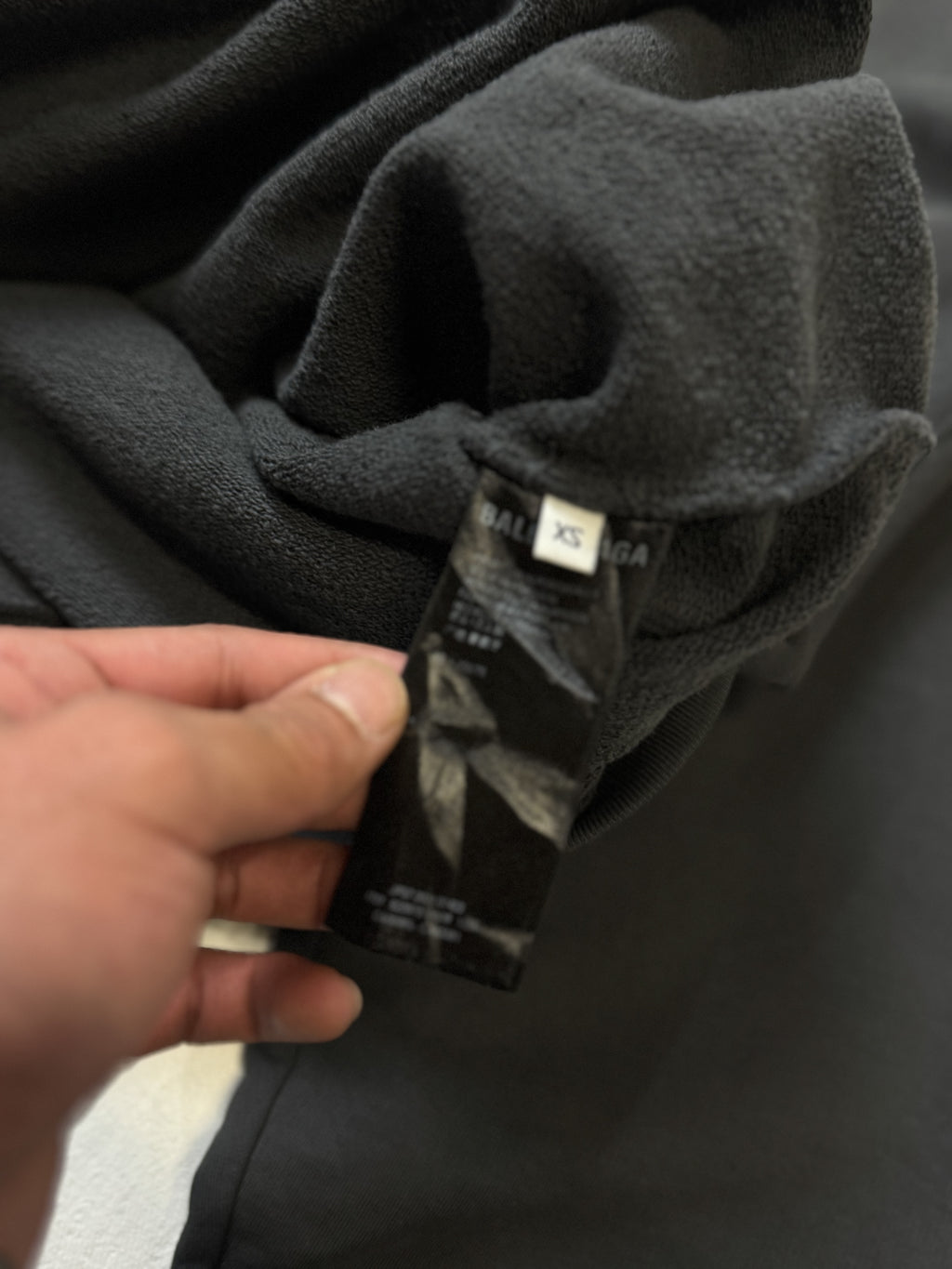 Balenciaga Political Campaign Hoodie Grey (USED)