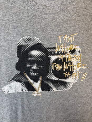 2000s Stussy 'Ain't Where Ya From' Tee Grey