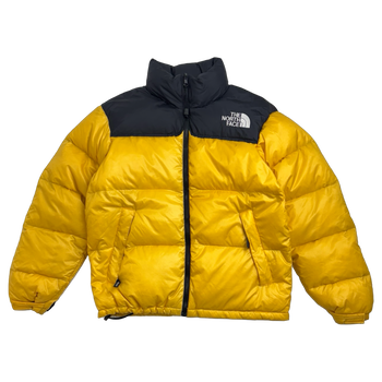2003 The North Face Nuptse 700 Fill Puffer Jacket Yellow