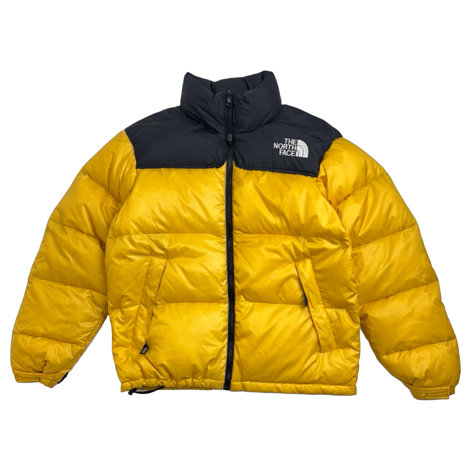 2003 The North Face Nuptse 700 Fill Puffer Jacket Yellow