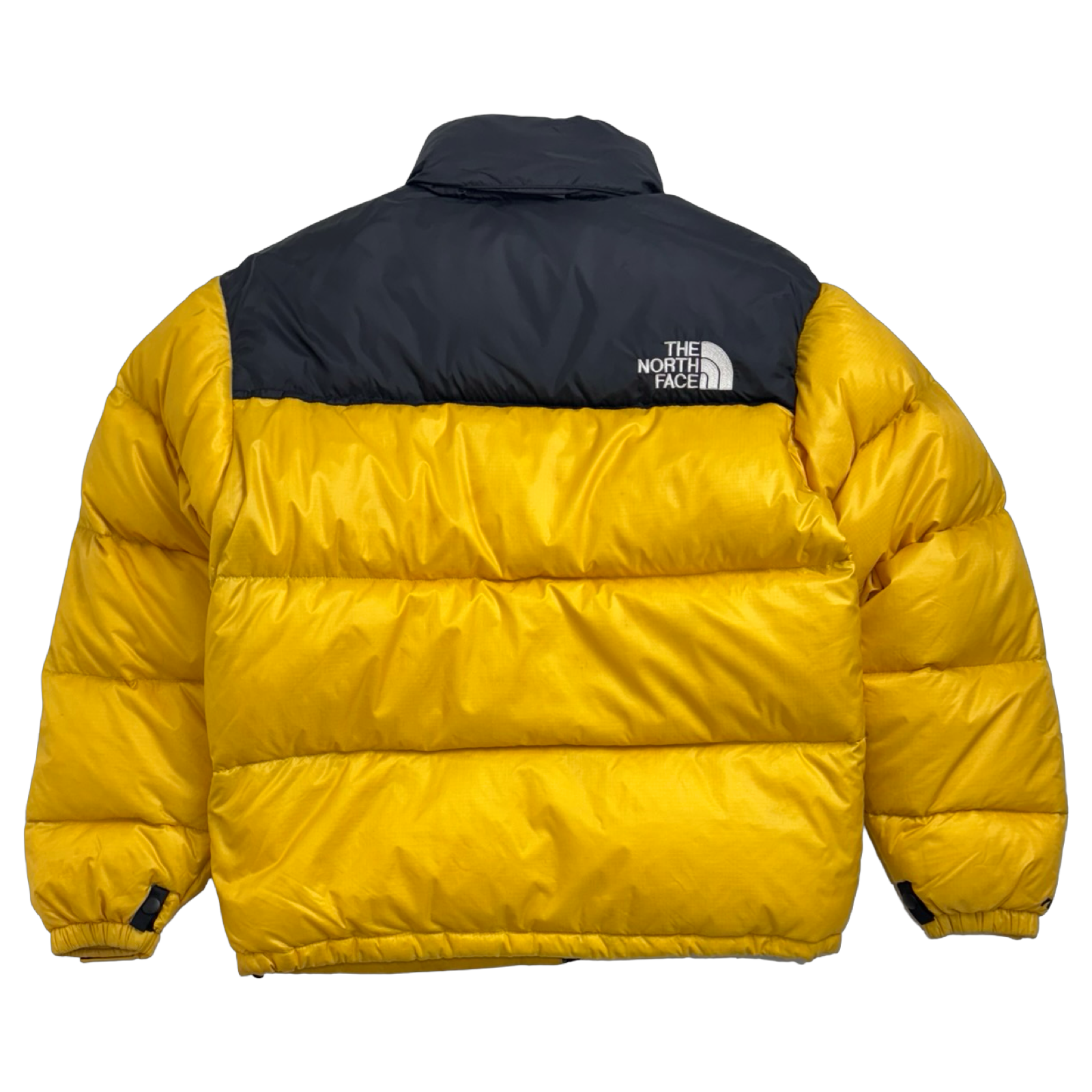 2003 The North Face Nuptse 700 Fill Puffer Jacket Yellow