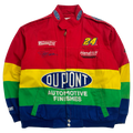 Vintage Chase Authentics Jeff Gordon Dupont Nascar Racing Jacket Multi