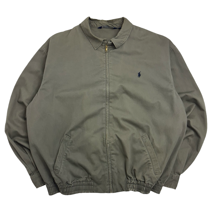 Vintage Polo Ralph Lauren Harrington Jacket Sage Green | Vitnage Clothing Store Canada