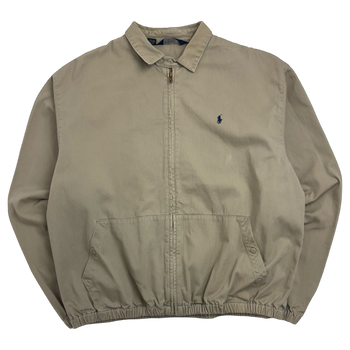 Vintage Polo Ralph Lauren Harrington Jacket Khaki