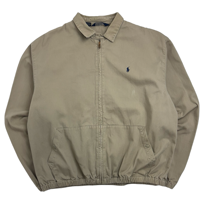 Vintage Polo Ralph Lauren Harrington Jacket Khaki