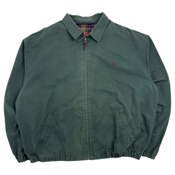 Vintage Polo Ralph Lauren Harrington Jacket Forest Green