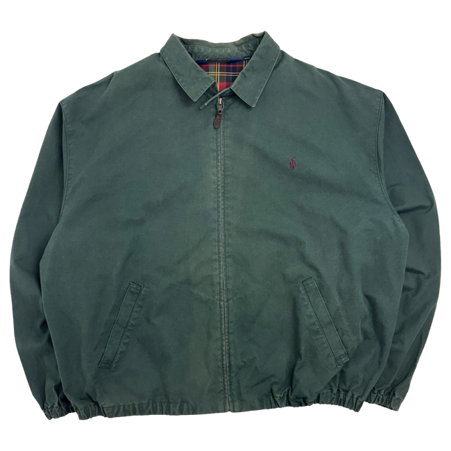 Vintage Polo Ralph Lauren Harrington Jacket Forest Green