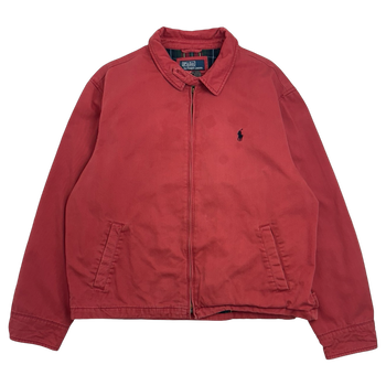 Vintage Polo Ralph Lauren Harrington Jacket Salmon Pink
