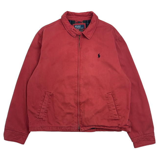 Vintage Polo Ralph Lauren Harrington Jacket Salmon Pink