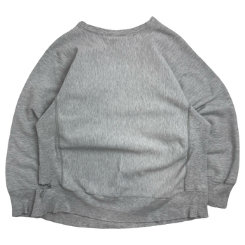 Vintage 90s Champion Reverse Weave Alpha Tau Omega Sweatshirt Grey