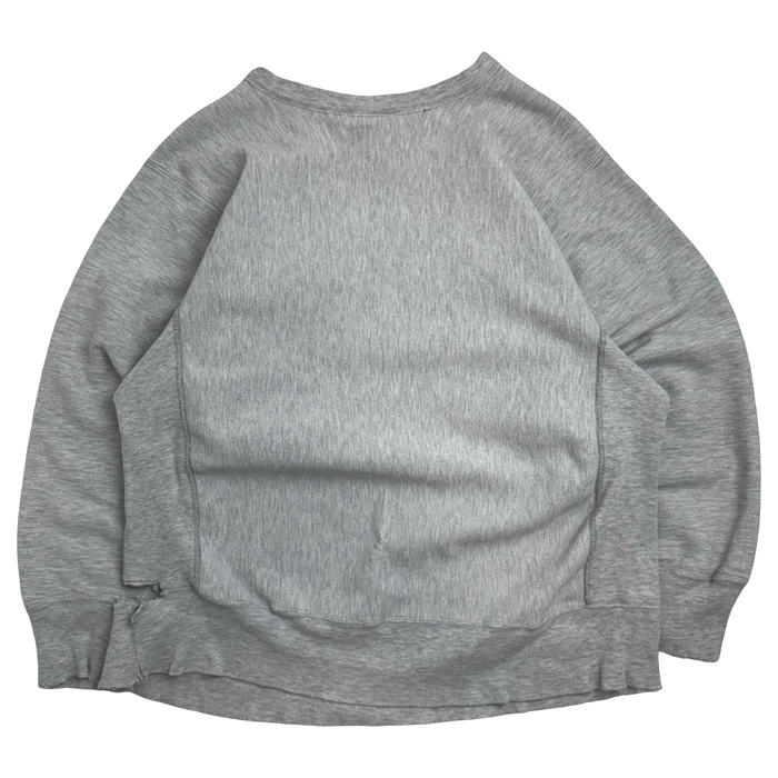 Vintage 90s Champion Reverse Weave Alpha Tau Omega Sweatshirt Grey | Vitnage Clothing Store Canada
