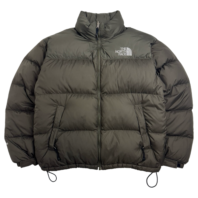 2005 The North Face 700 Fill Nuptse Puffer Jacket Olive Green
