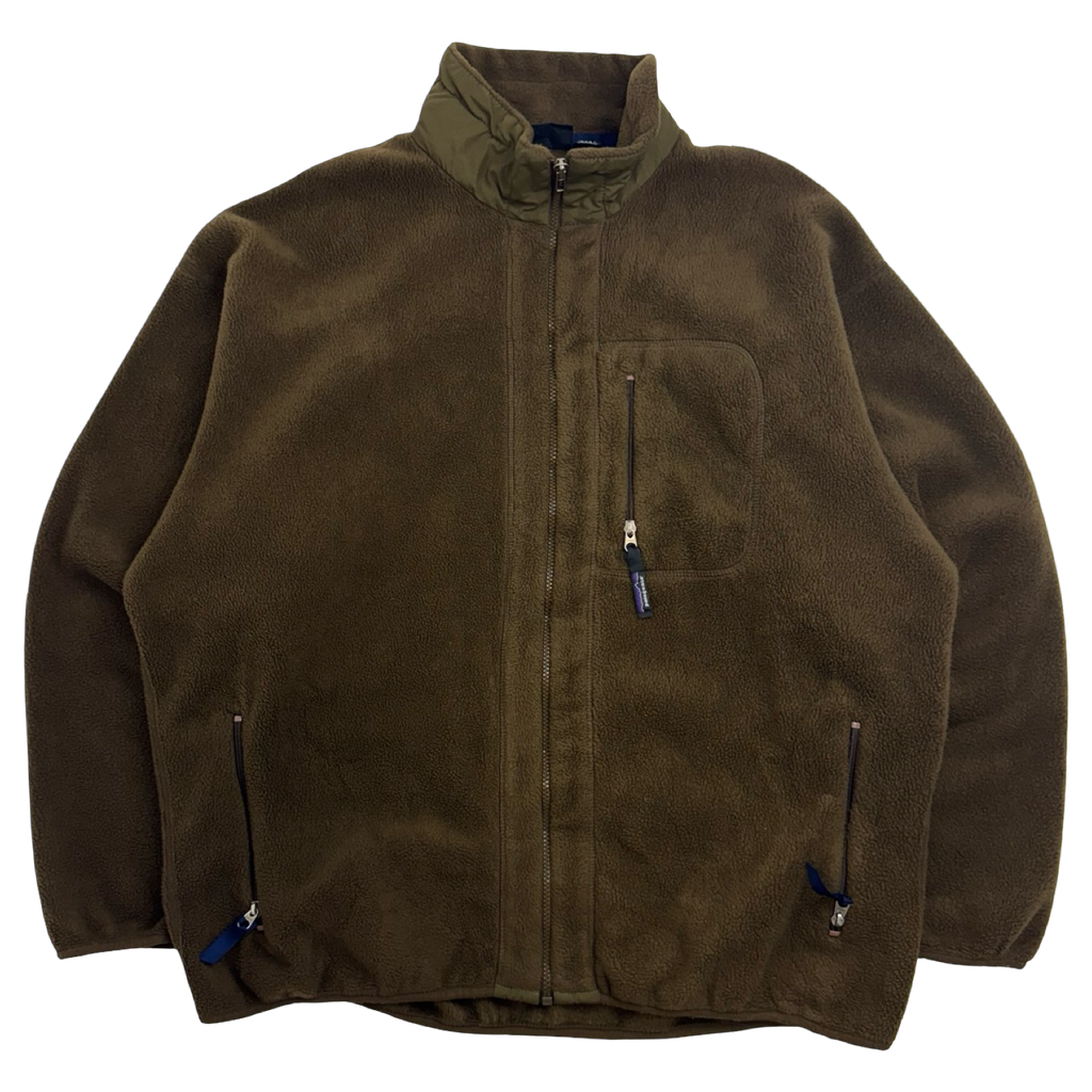 Vintage 1998 Patagonia Full Zip Synchilla Fleece Brown
